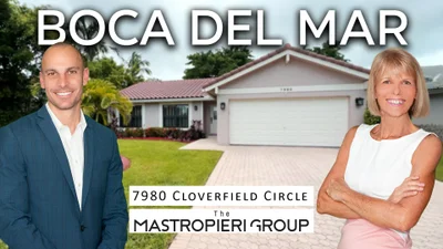 Boca Del Mar Boca Raton Property Tour | 7980 Cloverfield Cir